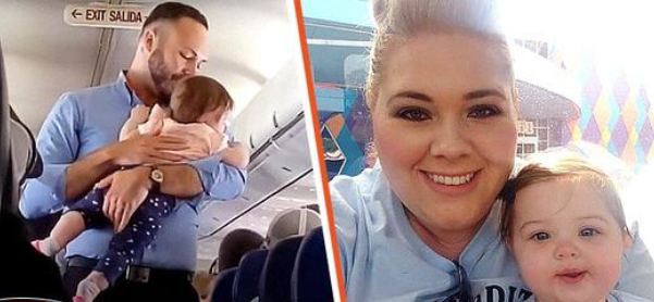 Mutter kann weinendes Baby im Flug nicht beruhigen, 15 Minuten später hält ein Flugbegleiter das Kind